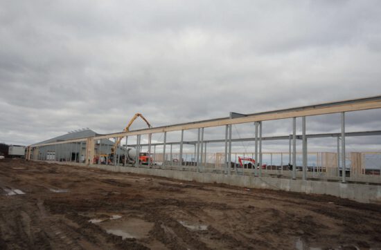 Industriel Structure d’acier pour une ferme agricole
