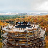 Tour d'observation Sentier des cimes Laurentides