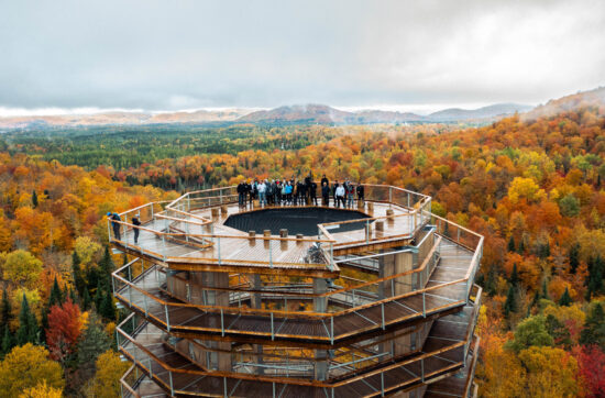 Tour d'observation Sentier des cimes Laurentides